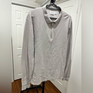 SOLD - Top man Long Sleeve Polo Sweater